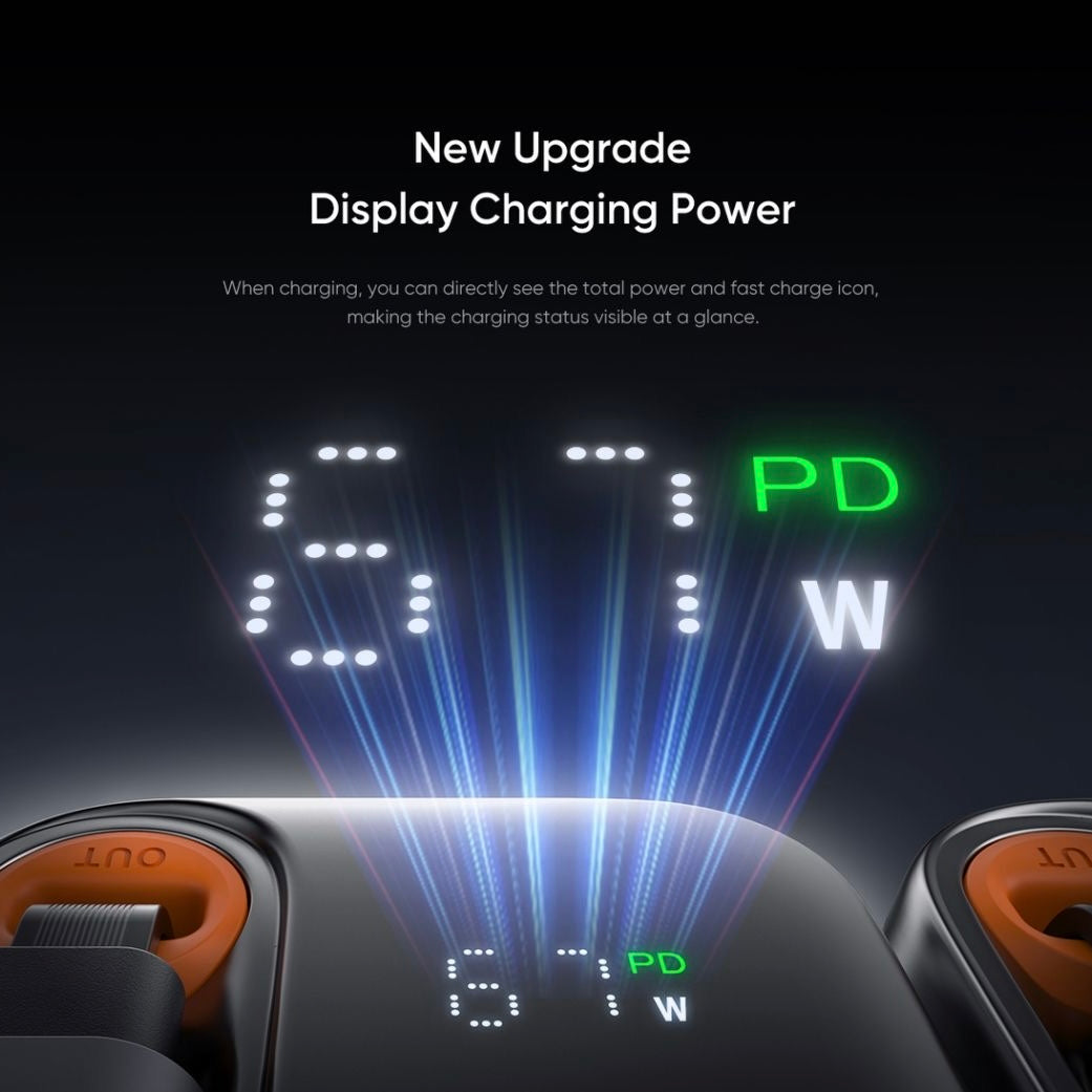 Mcdodo 67W GaN Charger with Built-in Retractable Cable