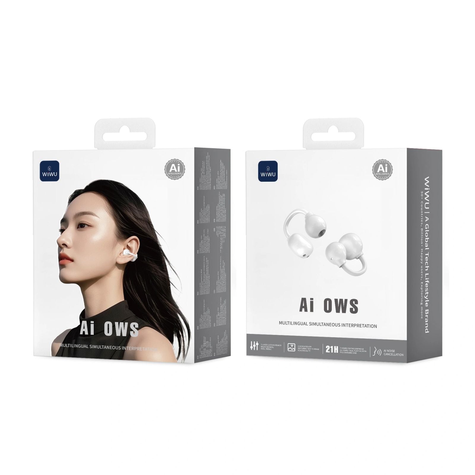 Wiwu Multilingual AI Earbuds