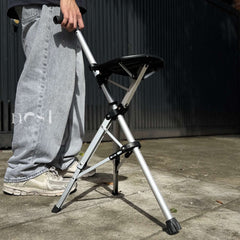 Hemeide Foldable Cane with Chair