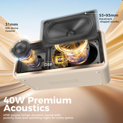 W-King H130 Boomboxes Speaker + Sub