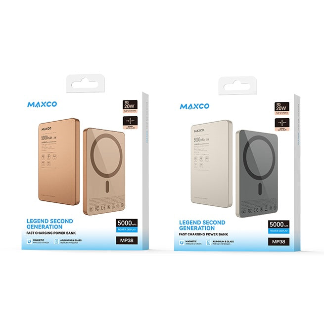 Maxco MagGo 5000 mAh Powerbank