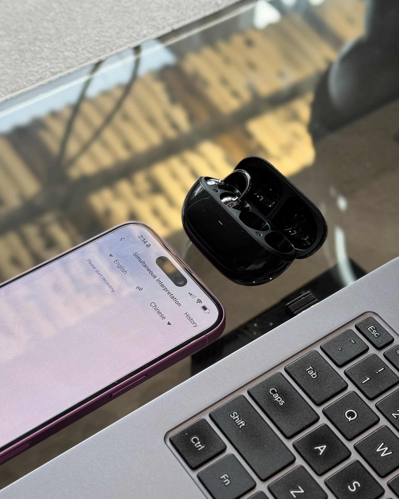 Wiwu Multilingual Ai OWS Earbuds