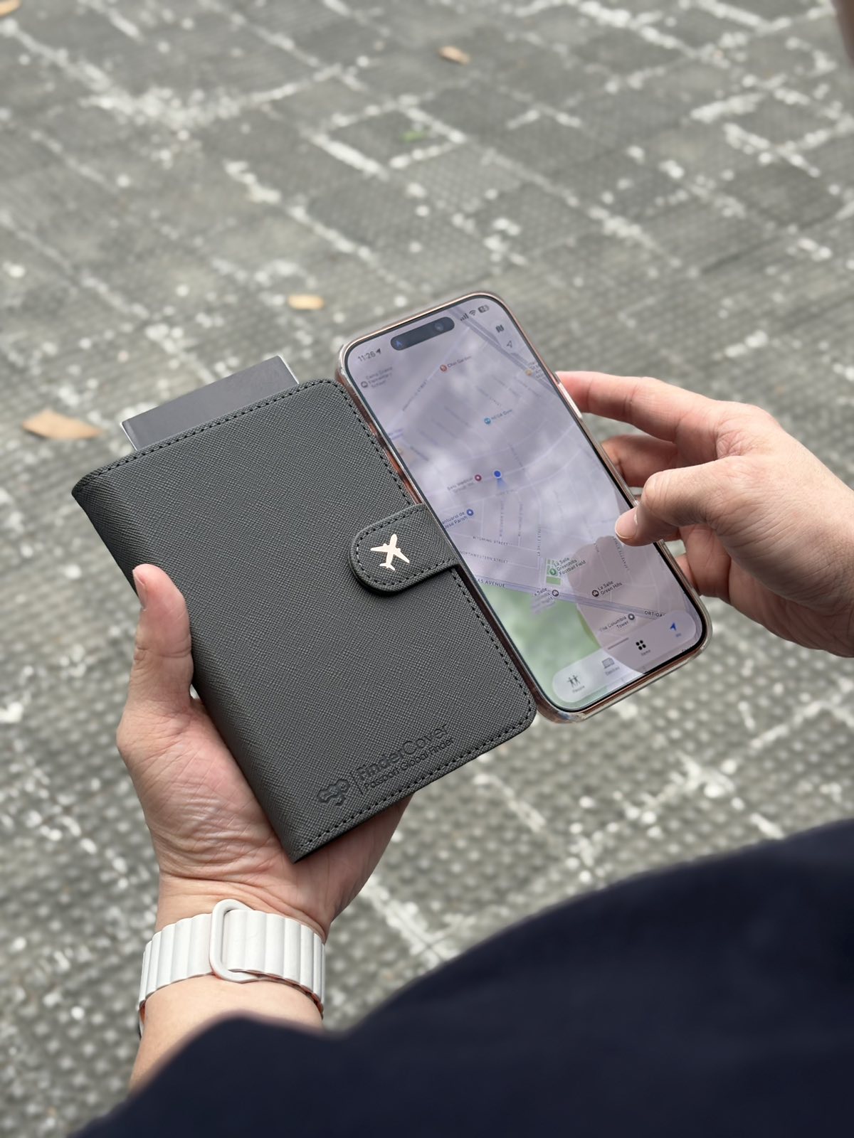 Ego Finder Cover Passport Holder